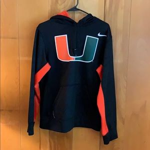 University of Miami Hurricanes Jacket Nike Sweater